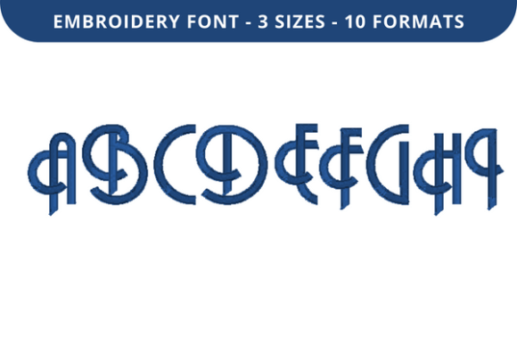 Anders Font A to I: An Embroidery Designer Review