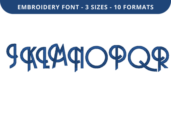 Anders Font J to R: Seasonal Embroidery Review