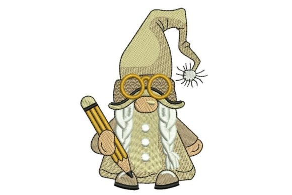 Back to School Girl Gnome: A Designer’s Stitch Test