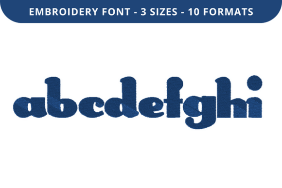Bunny Ears A to I: Embroidery Font Review