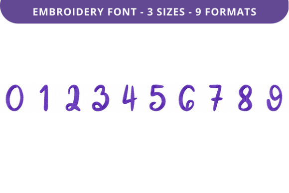 Cautiously Cuddly Font 0 to 9: A Soft Touch for Gifts