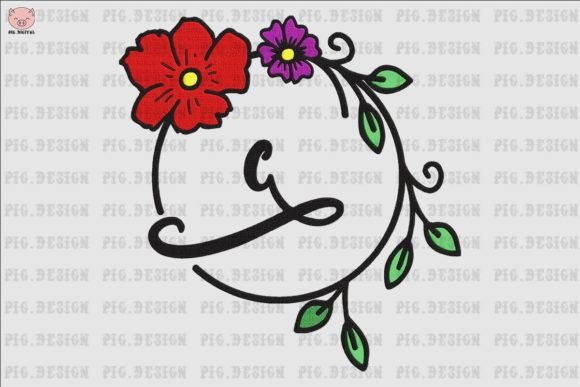 Flower Font C: A Seasonal Embroidery Review
