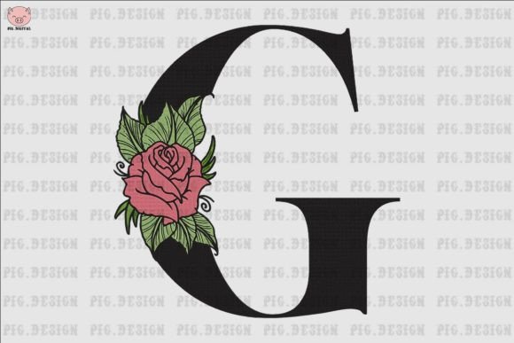 Flower Rose Font G: A Designer’s Craft Fair Review