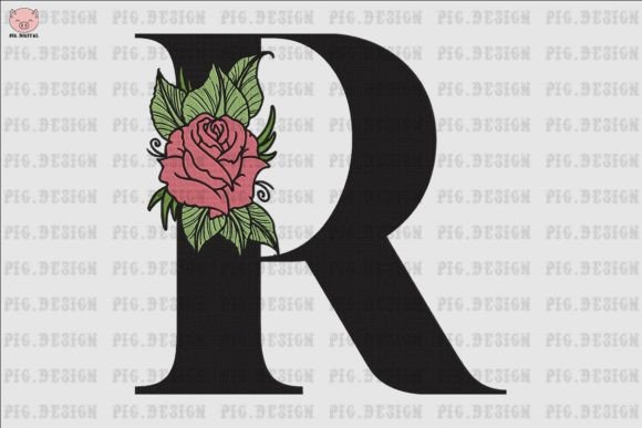 Flower Rose Font R: Boutique Sweatshirt Review