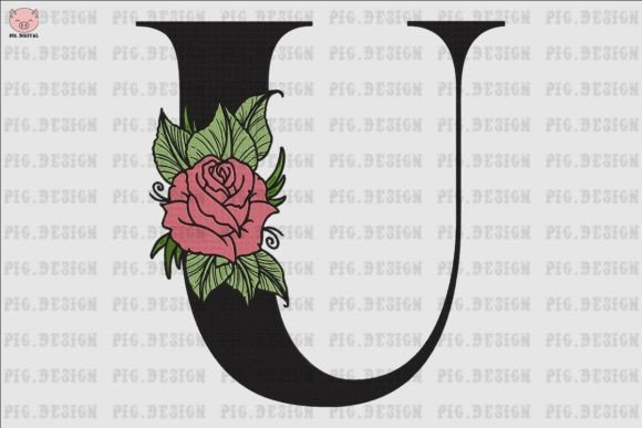 Flower Rose Font U: Craft Fair Review