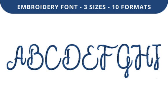 Flowers by Us Font: A to I for Business