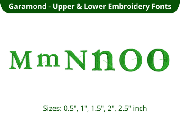 Garamond Font MNO: A Designer’s Stitch Test