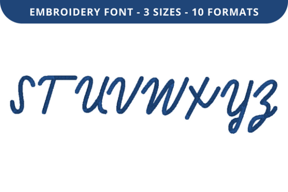 Marion Font S to Z: A Charming Embroidery Choice